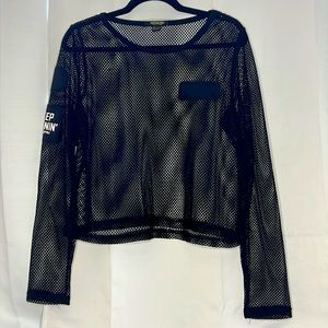 Revamped Full Mesh Long Sleeve Tee